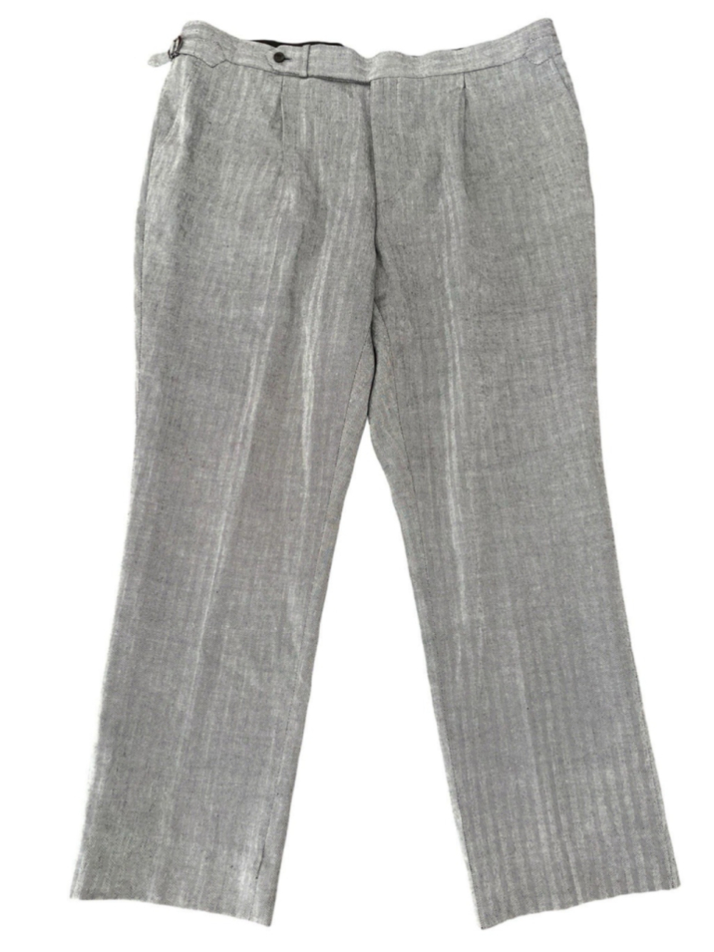 Spier & Mackay Sartorial Contemporary Trousers Men 40X32 Linen Wool Pleated